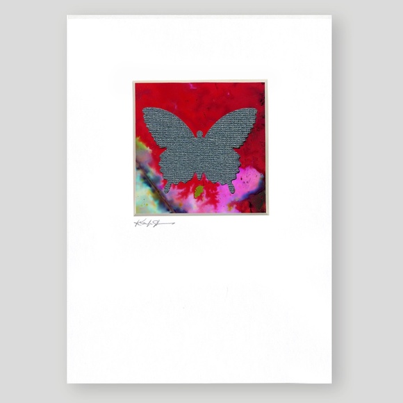 Original Butterfly Collage Art - Butterfly Collage 21 - Picture 2 of 3